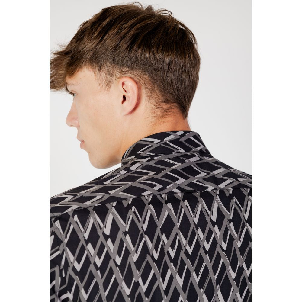 Antony Morato black cotton shirt